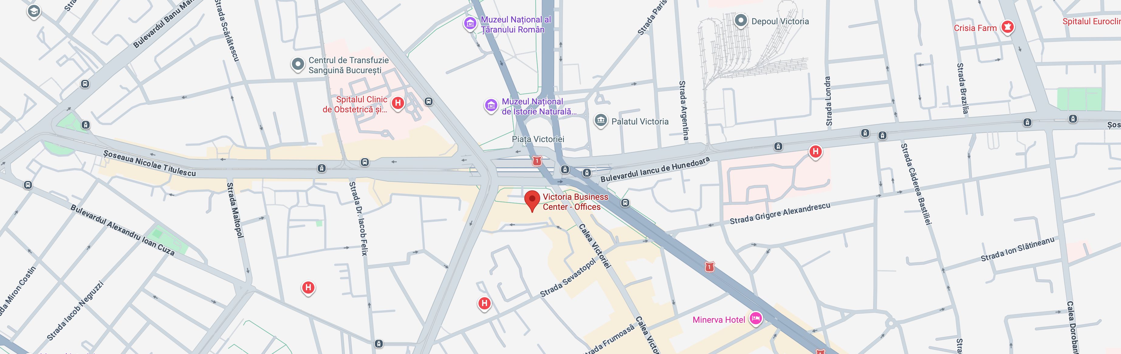 Localizare Victoria Business Center pe hartă