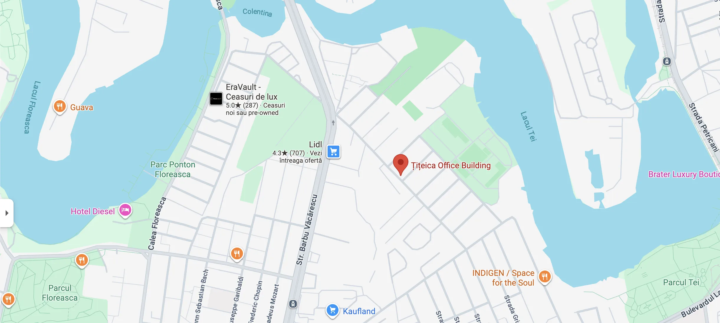 Localizare Țițeica Office Building pe hartă
